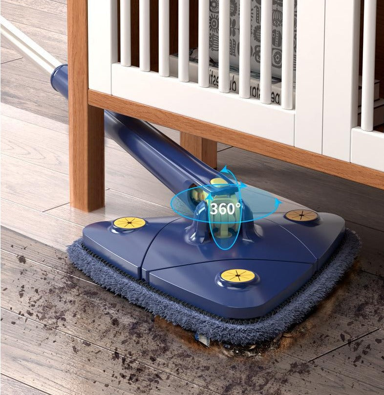 SuperMop® - Fregona 360º Autoescurrible + Kit 5 Paños de recambio