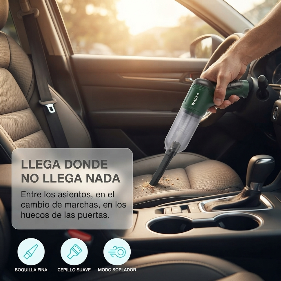 TurboVac™ - Aspirador Portátil 3 en 1 | Limpia en 60 segundos