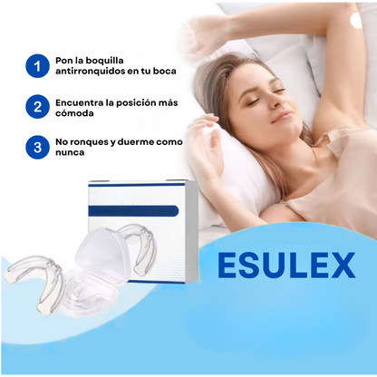 NightEase™|Protector Bucal Antirronquidos Moldeable- Tamaño Universal
