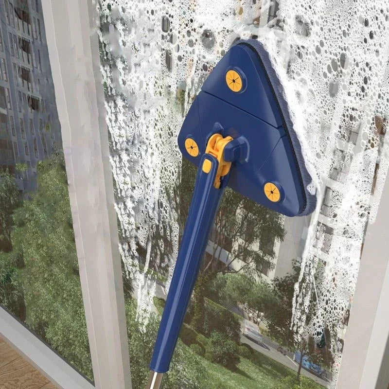 SuperMop® - Fregona 360º Autoescurrible + Kit 5 Paños de recambio